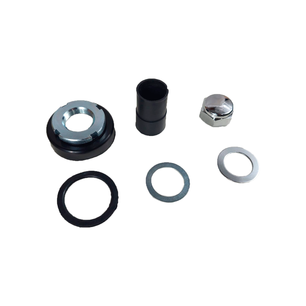 Testa inferior da Coluna de direçao com "T" e porca de ajuste incluido - Neco (Nc-N01)