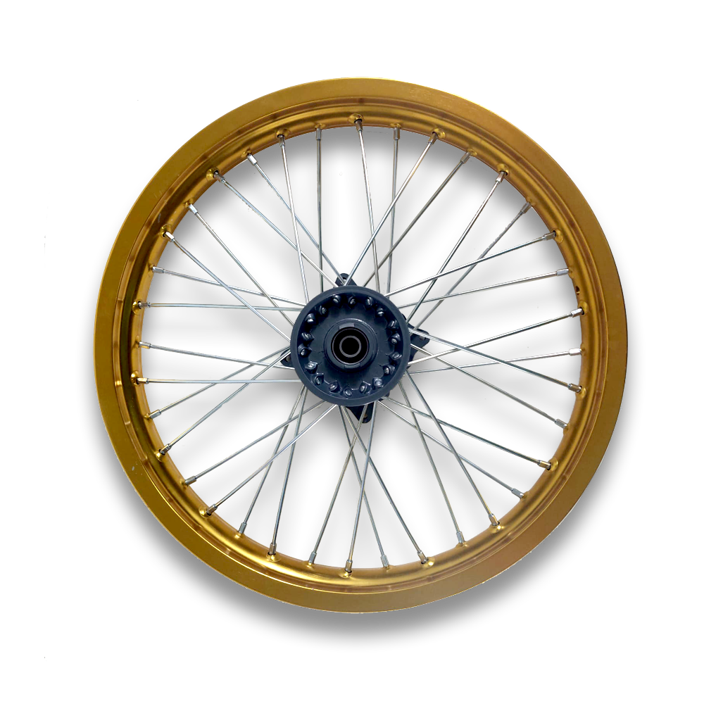 Jante 18" (FRT), Bluroc/Bullit (HERO) (Dourada) (Cubo Cinza) (C/ Risco)