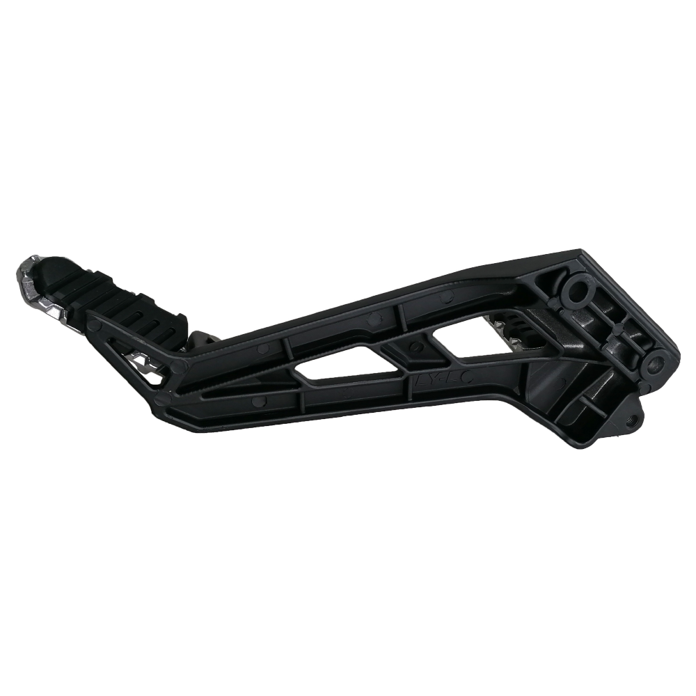 Peseira completa c/ suporte (FR/TR) (ESQUERDAS)/ Bluroc/Bullit (Legend 250) Preto Mate