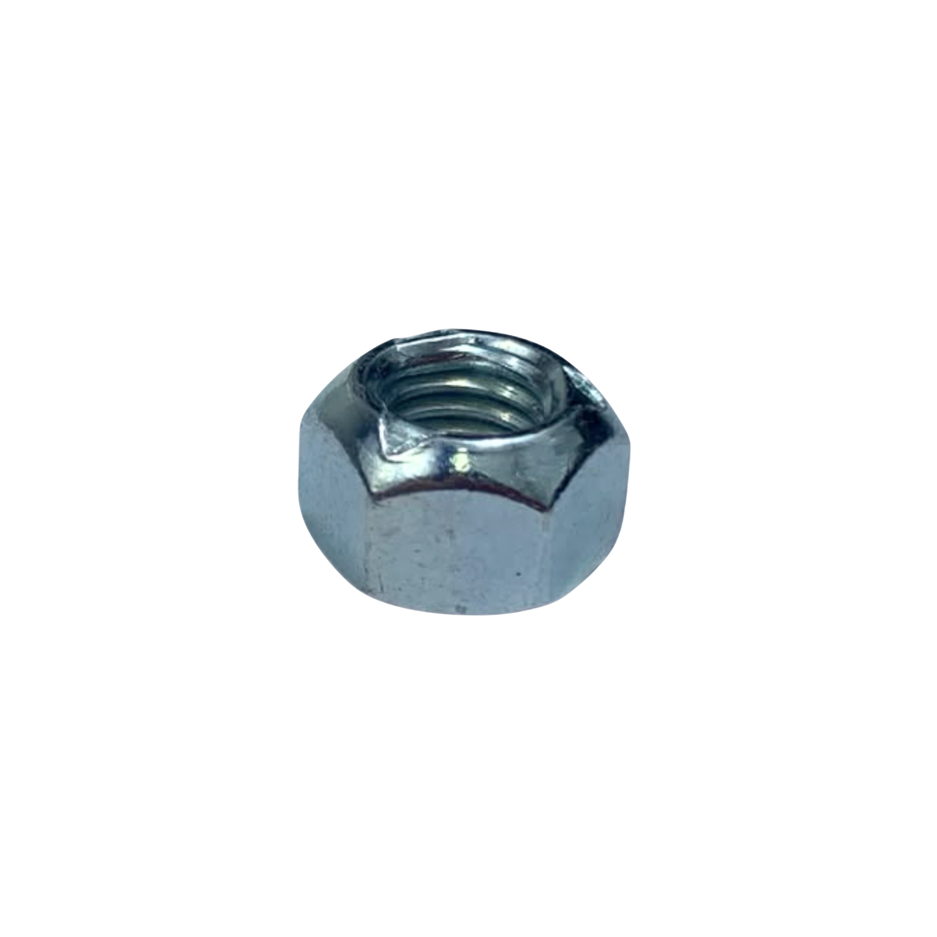 Porca Autoblocante M8 Zincada Branca Classe 6 (DIN 980-V) - FANTIC