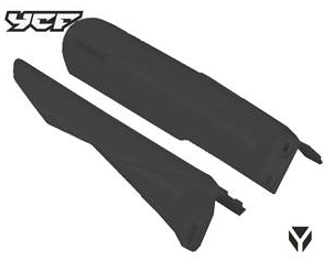 Kit proteçao de garfo (ajustavel a todos os garfos) (660mm) (preto ou Branco) - YCF / Pitbike