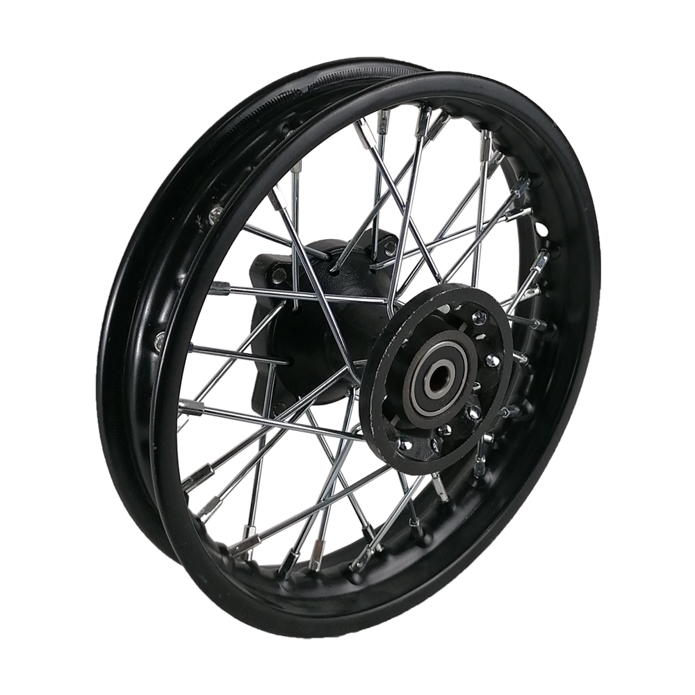 Jante dianteira (1.40x10", eixo 12mm) - Pitbike