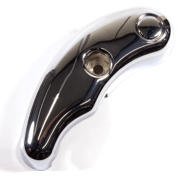 Carenagem inferior / Proteçao cromada (lado esquerdo) - Neco Borsalino DUE