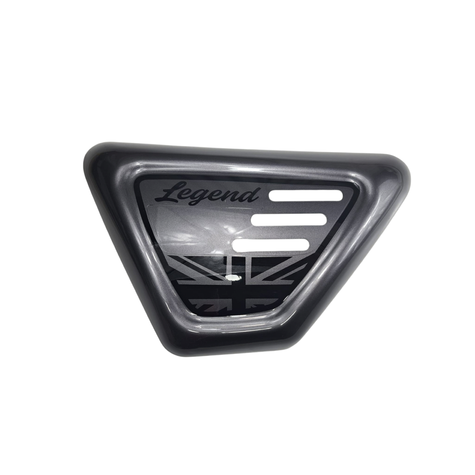 Tampa Lateral ESQ  (Cinza) - Bluroc/Bullit  (Legend 125) E5 DECAL