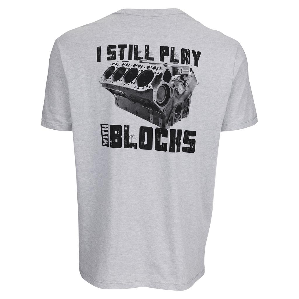 T-Shirt "Plays with Blocks"/ Tamanho M - AMSOIL