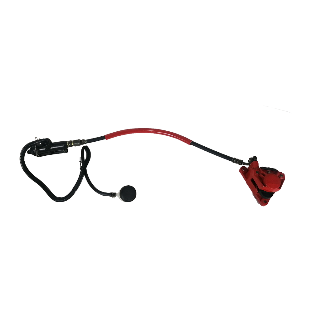 Bomba Travao Traseira Completa Vermelha - Malaguti (XSM, XTM 50)