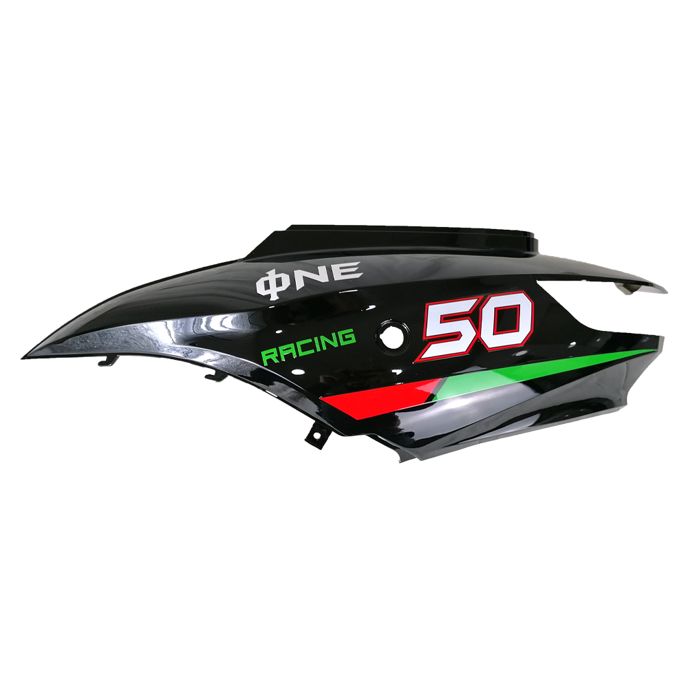 Carenagem TRAS ESQ (Preto Racing) Neco (One 12)