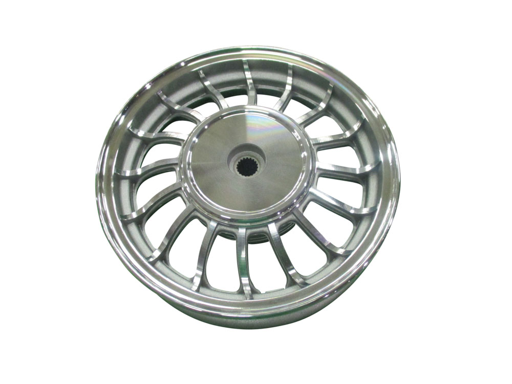 Roda traseira (Cromada) Neco (Azzuro 125)