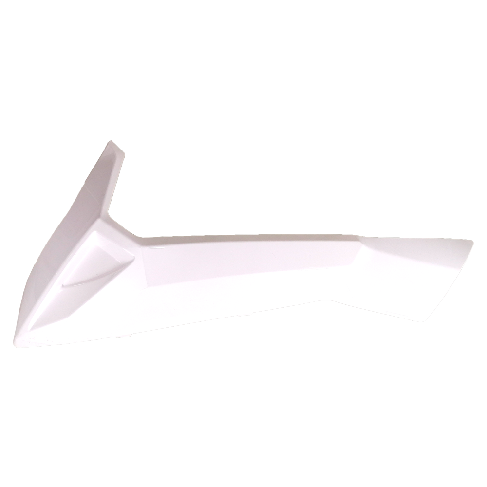 Carenagem lateral baixo ESQ (junto ao pousa pes) (Branco) - Neco (ALEXONE 125)