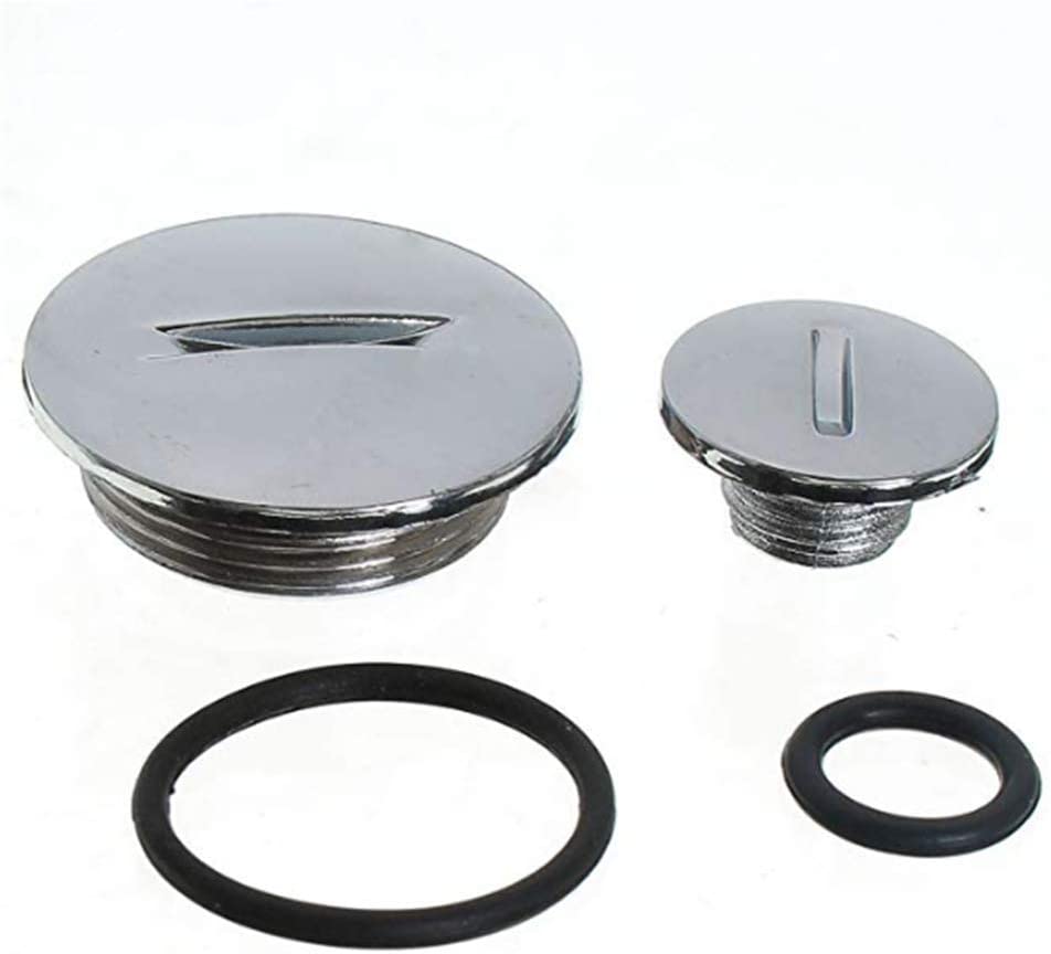 Tampa de acesso a porca da cambota / ponto do motor  ATV 110/90 (GRANDE+PEQUENA)