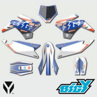 Kit autocolantes, YCF (Bigy 150 MX) 2021 / Pitbike