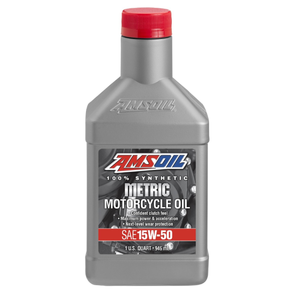METRIC 15W-50 4T (946ml) - AMSOIL