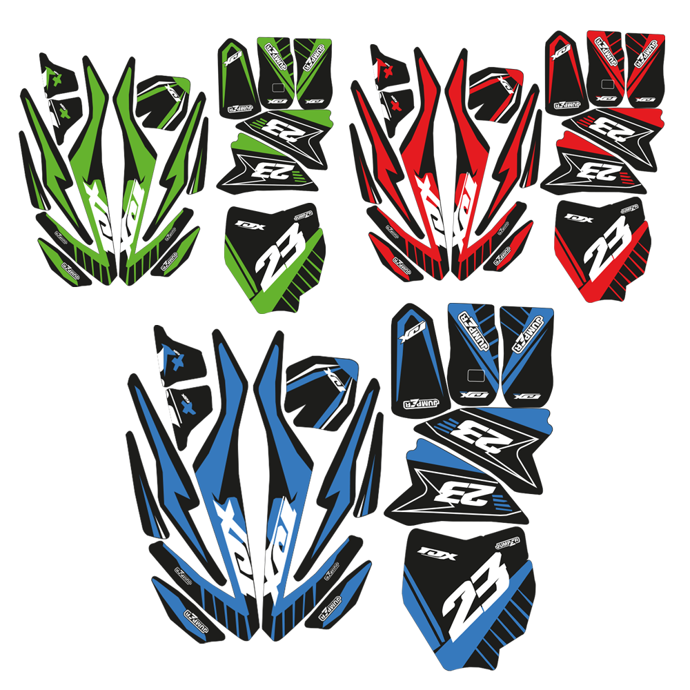 Kit Autocolantes / Tox Jumper - MD06 / Pitbike