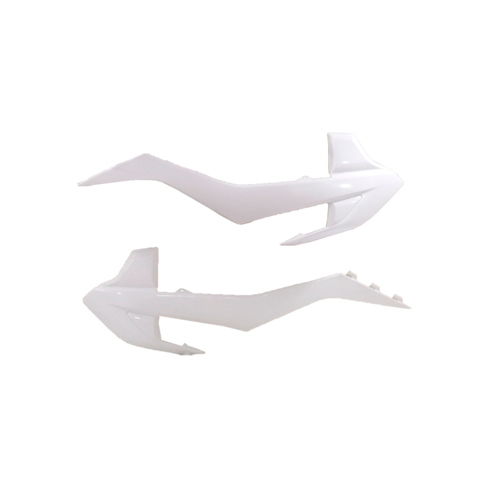 Kit carenagens laterais (Branco) - TOX (Volcano 125)