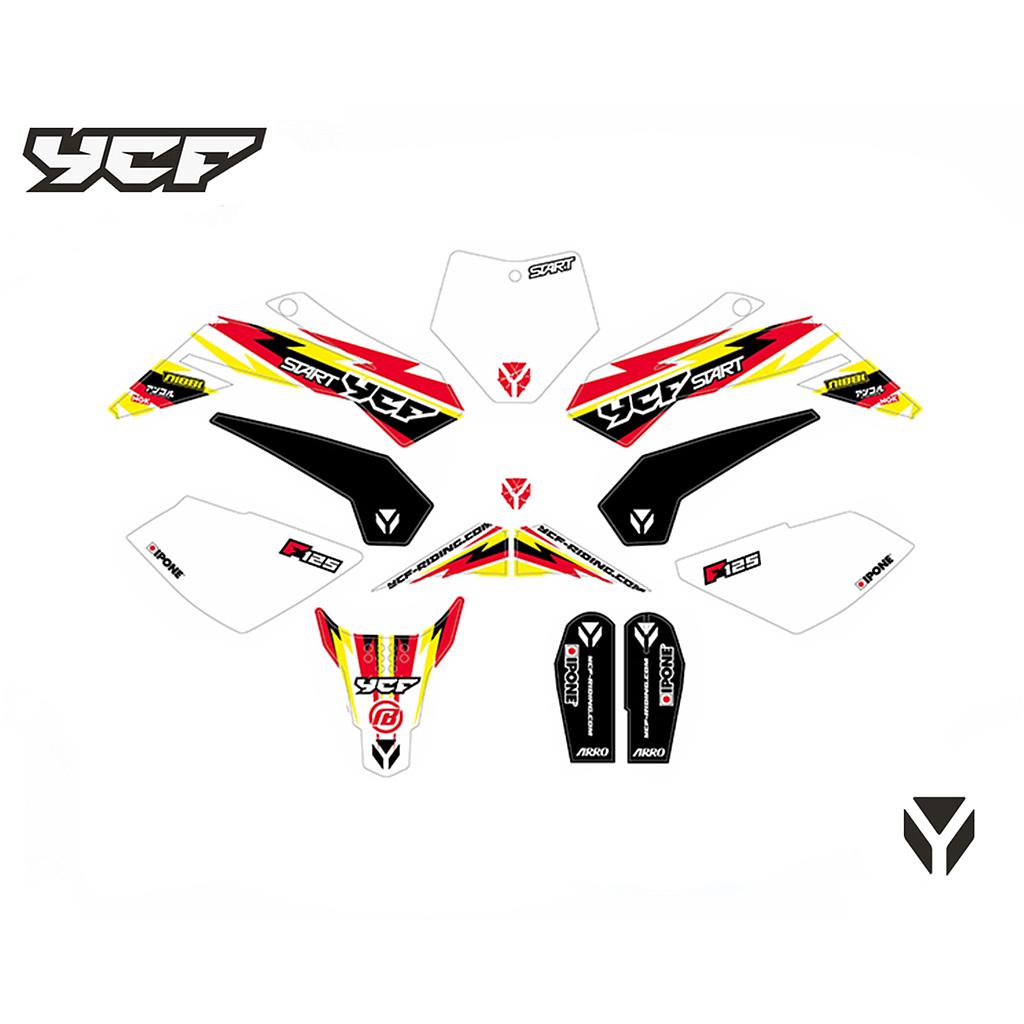 Kit autocolantes, YCF (Start 125) 2022 / Pitbike