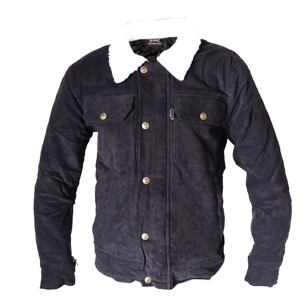 Casaco FauxFur Bombazine | Preto - Bluroc