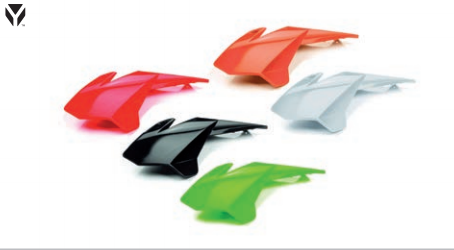 Carenagem dianteira esq (multicor), YC110-14-062 / YCF ( Lite/ Start 2007-2019/ Pilot 2007-17/ Factory 2007-16)  / Pitbike