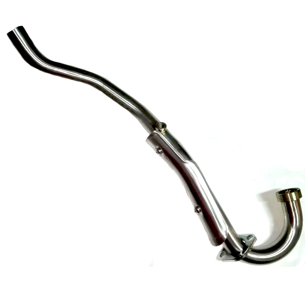 Colector de Escape E4 (XF125GY-B(G).09.1-02), Bluroc/Bullit (HERO)E4