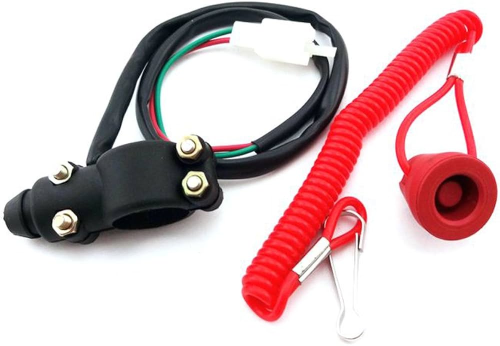 Botao STOP / KILL-SWITCH (2 fios) (c/ capsula) - Tox