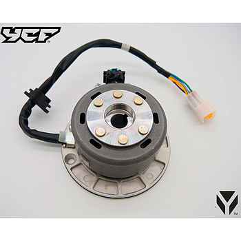 Magnetico (COMPLETO), 5 fios/2 amarelos c/ Ficha a prova de agua - ULTRALEVE - YX125/140/150/160 - Ycf / Pitbike