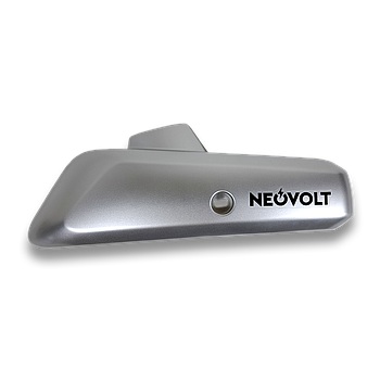 Carenagem da Escora / Braço Oscilante Esquerda (Cinza) - Neovolt (Go-X)