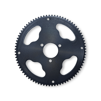 Cremalheira 80T / 25H (passo fino) / (C:Ø35mm/FF: 42mm) - Tox (E-Saker 500W - EMD04)