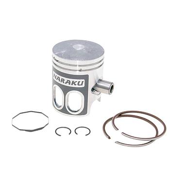 Piston (40mm / cav 10mm) + segmentos, 50CC, NARAKU (NK101.10.2)/ 1E40QMB