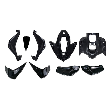 Kit carenagens ATV (PRETO) Tox (Speedbird / Speedy)