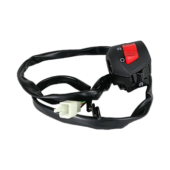 Comutador direito (tipo 3) (4 fios + 2), Bluroc/Bullit (Hunt / Spirit / Hero)