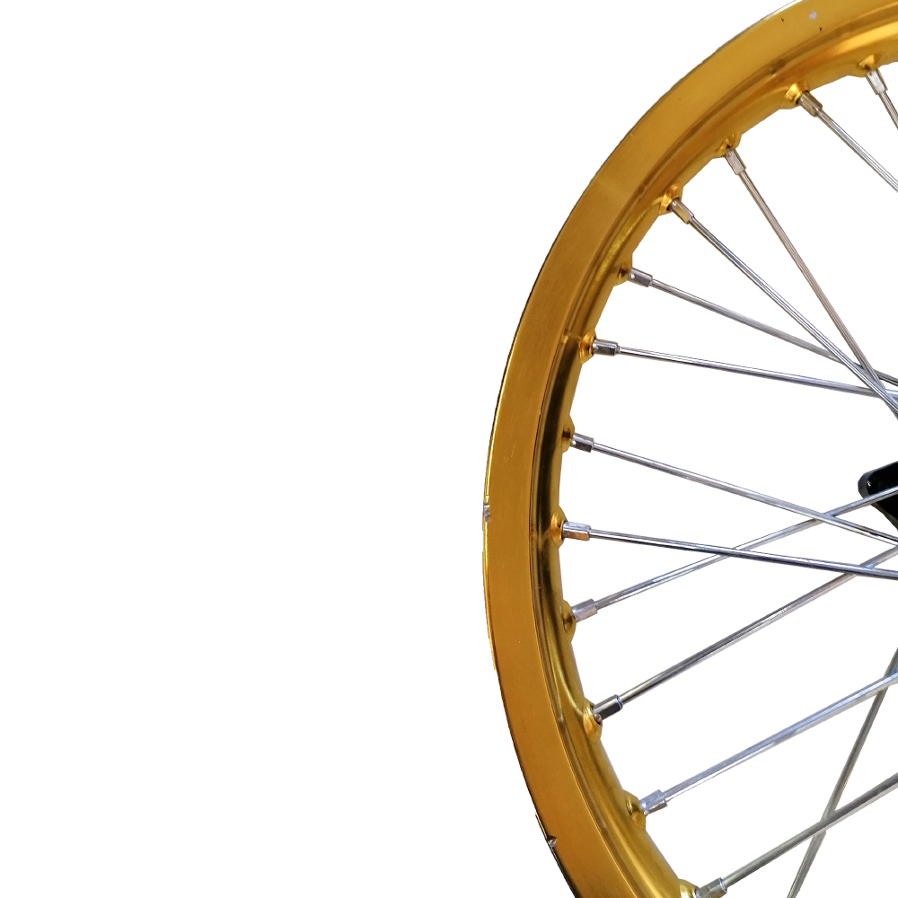 Jante 18" com defeito (FRT), BULLIT (HERO) (Dourada)