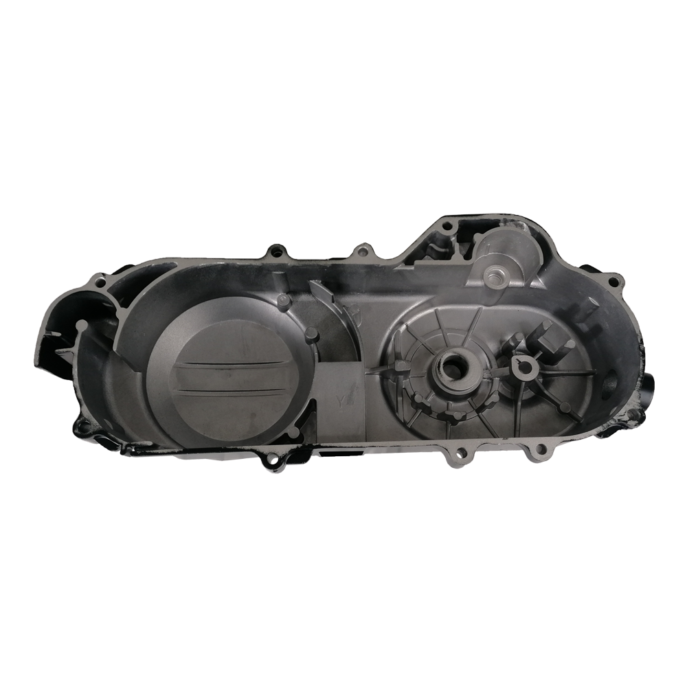 Tampa do Carter ESQ (do variador), (400mm / roda 10" / correia 669), GY6 50, 139QMB // COMP. Neco // aftermarket