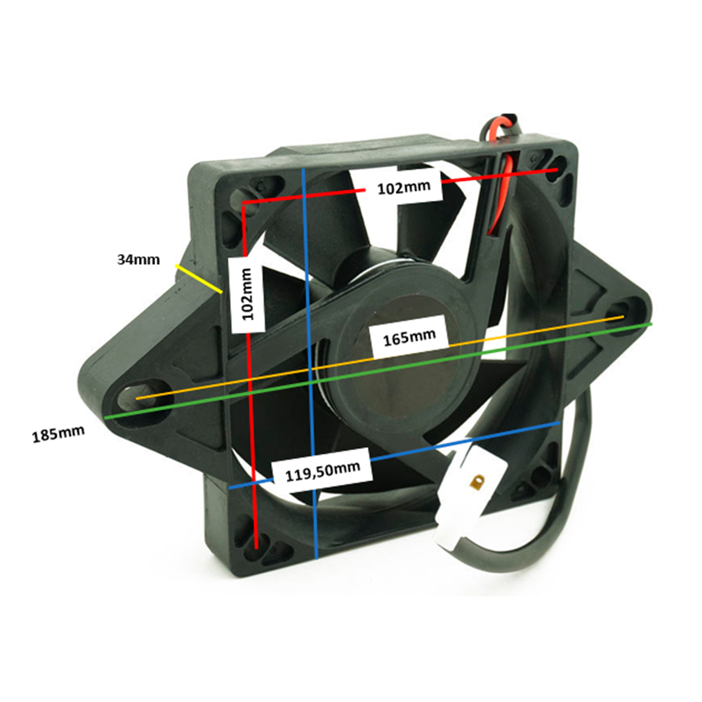 Ventoinha do radiador, ATV (Varios Modelos)