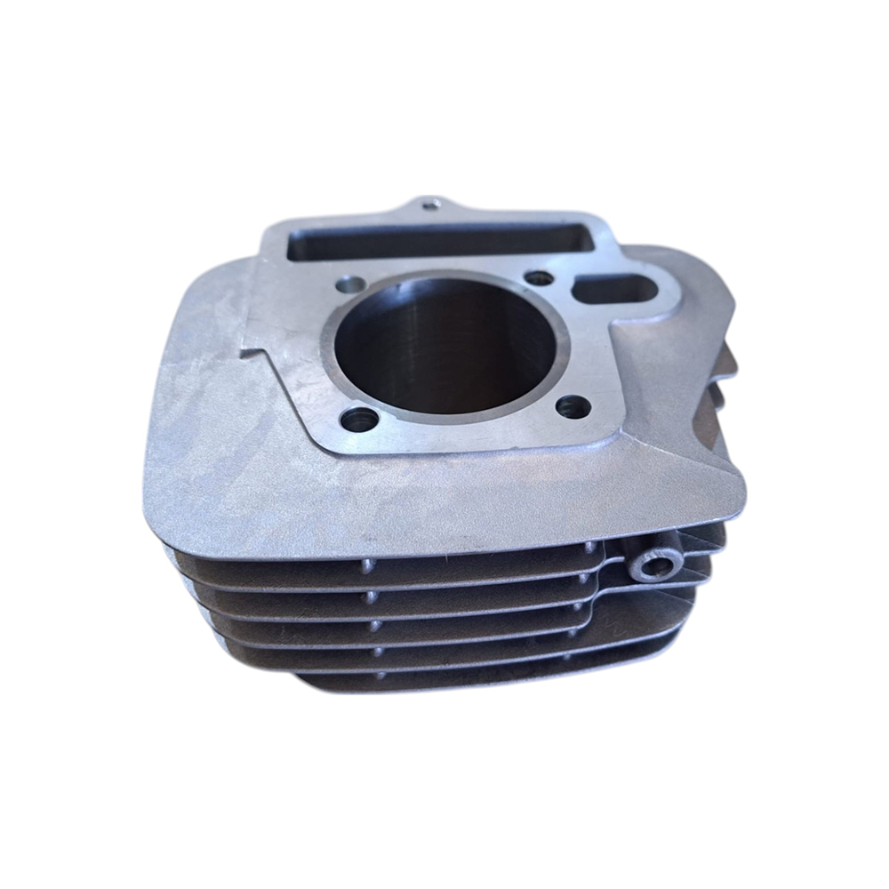 Cilindro SIMPLES (52.4mm) alt.78.5mm - (ALUMINIO) - ECO - Pitbike 125cc (CINZA)