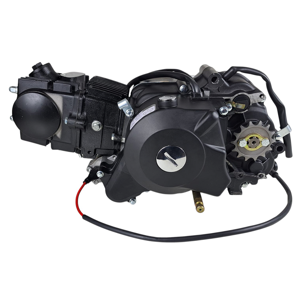 Motor completo 110cc (c/ Motor Arranque por Baixo) (auto) - Comp. Tox (Volcano 110) / Pitbike