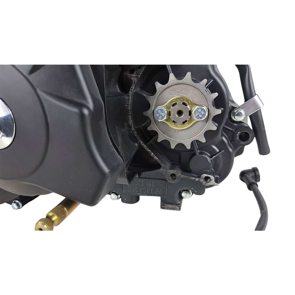 Motor completo 110cc (c/ Motor Arranque por Baixo) (auto) - Comp. Tox (Volcano 110) / Pitbike