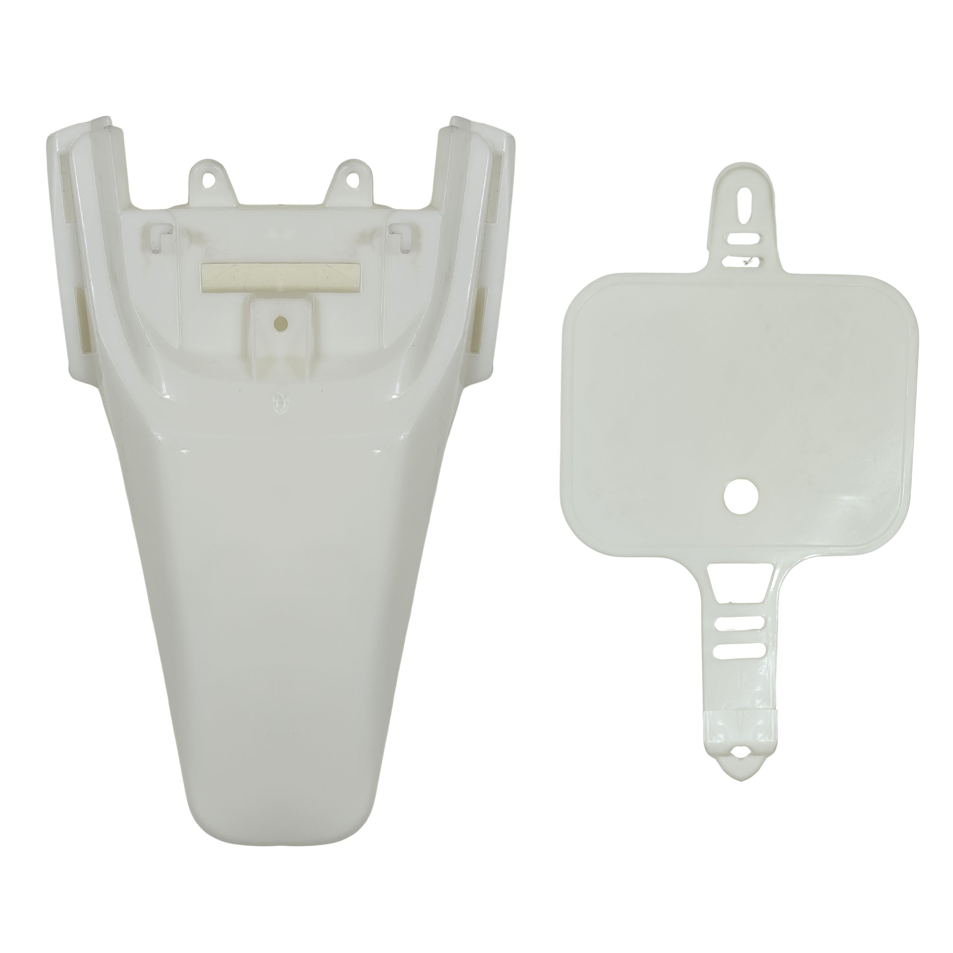 Kit - Carenagem Completa (Branco) (tipo CRF50), Pitbike (S/ Guarda-lamas frente)
