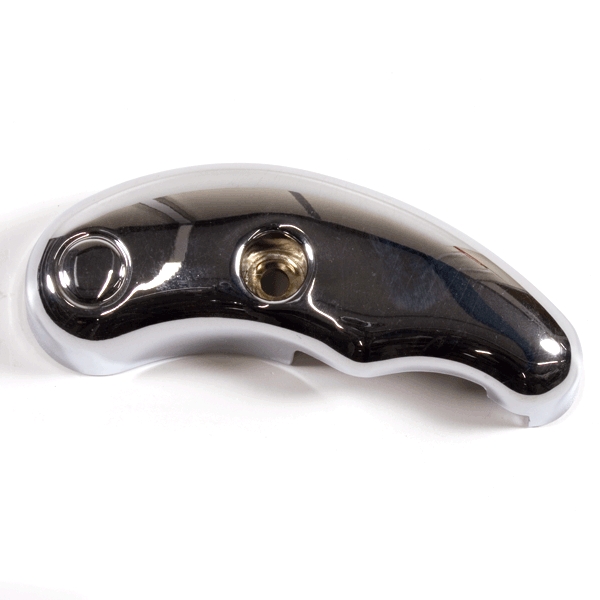 Carenagem inferior / Proteçao cromada (lado direito) Neco - Borsalino DUE