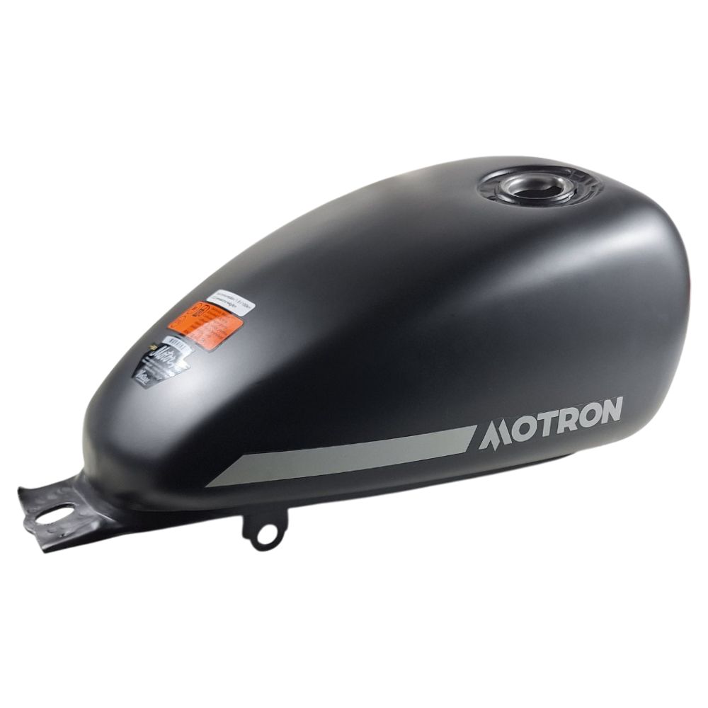 F25 - Deposito de gasolina - Preto Mate - Motron Revolver (c/ falha na pintura)