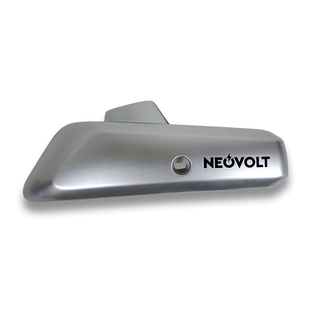 Carenagem da Escora / Braço Oscilante Esquerda (Cinza) - Neovolt (Go-X)