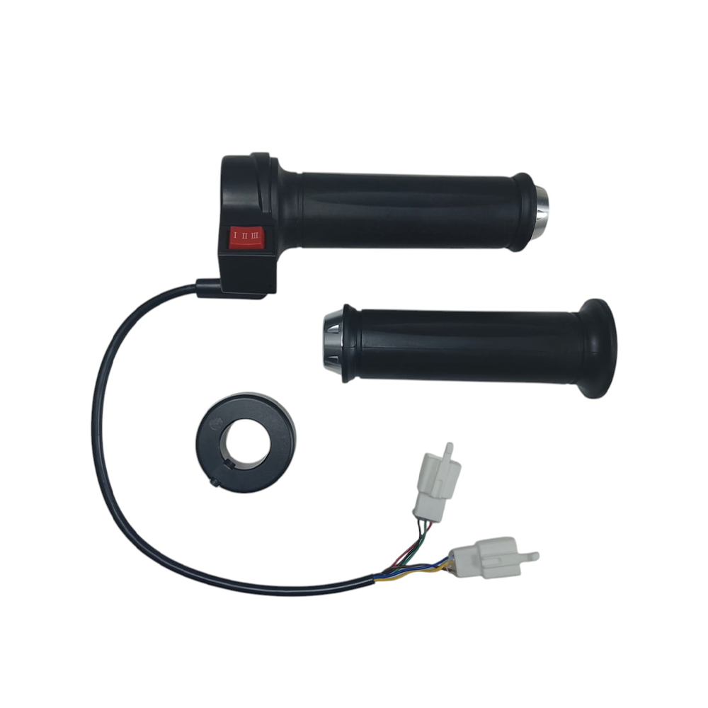 Kit - Punho Esq + Acelerador 1-2-3 (3+3 fios) - Neovolt (GO-X2 / GO-X2 PRO)