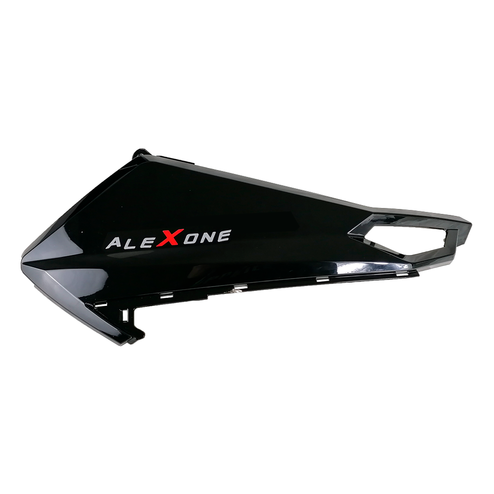 Carenagem Lateral (Frente, Cima) DRT, (Preta) Neco (Alexone)