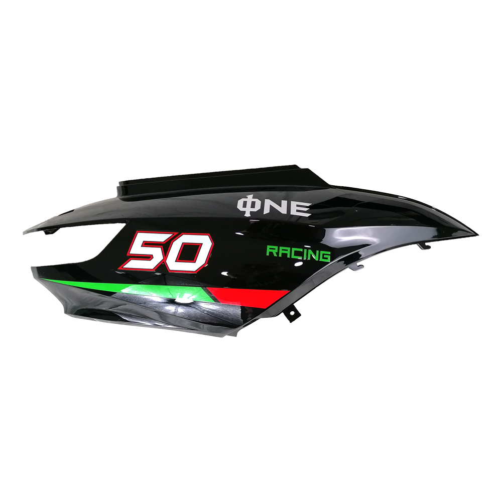 Carenagem TRAS DRT (Preto Racing) Neco (One 12)