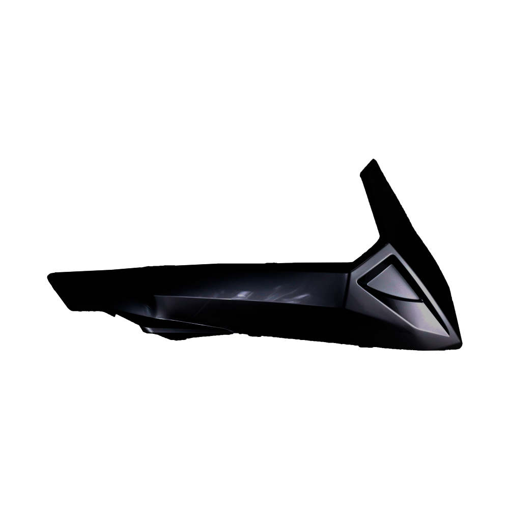 Carenagem lateral baixo DRT (junto ao pousa pes) (Preto) - Neco (ALEXONE 125)