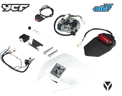Kit iluminaçao Branco, YCF / Pitbike