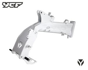 Quadro completo (branco), YCF (START f125s / f125 + 6MM) / Pitbike