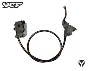 Kit Bomba de travao (completo) L=1080mm d.10mm frente (piston duplo), YCF (F125L1620) / Pitbike