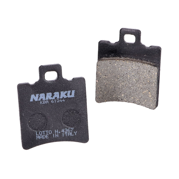 Pastilhas de Travao (organicas), Aprilia, Malaguti, MBK, Piaggio, Yamaha // NARAKU