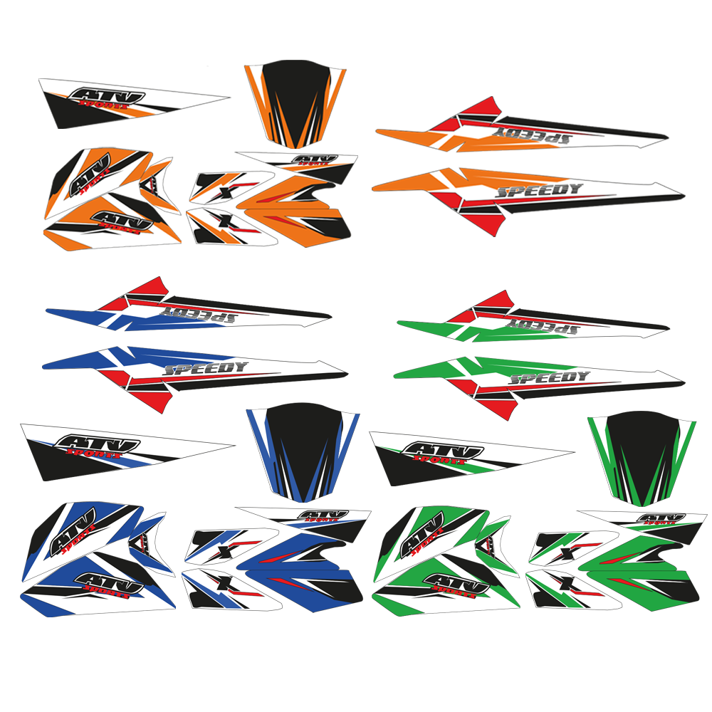 Kit autocolantes Tox (Speedy 125)