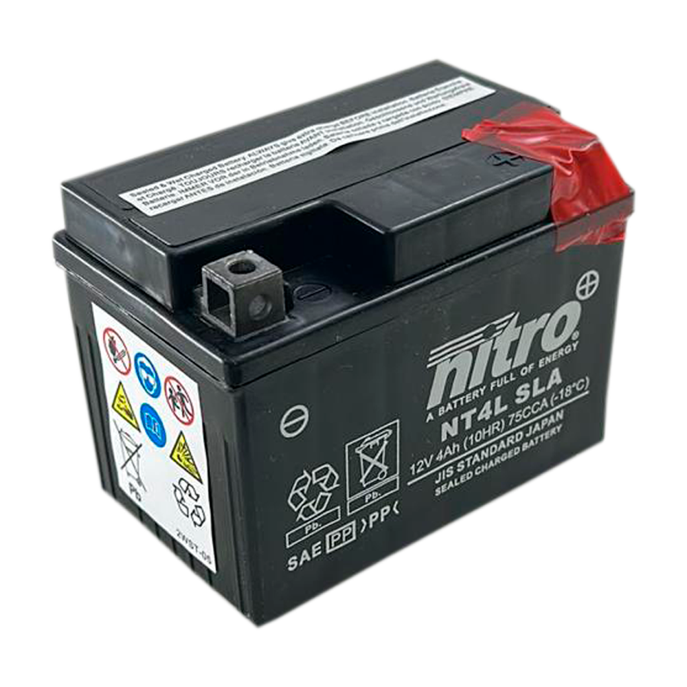 BATERIA NT4L SLA 12V 4AH (12V 5AH) - Bluroc/Bullit (Heritage 50/125)
