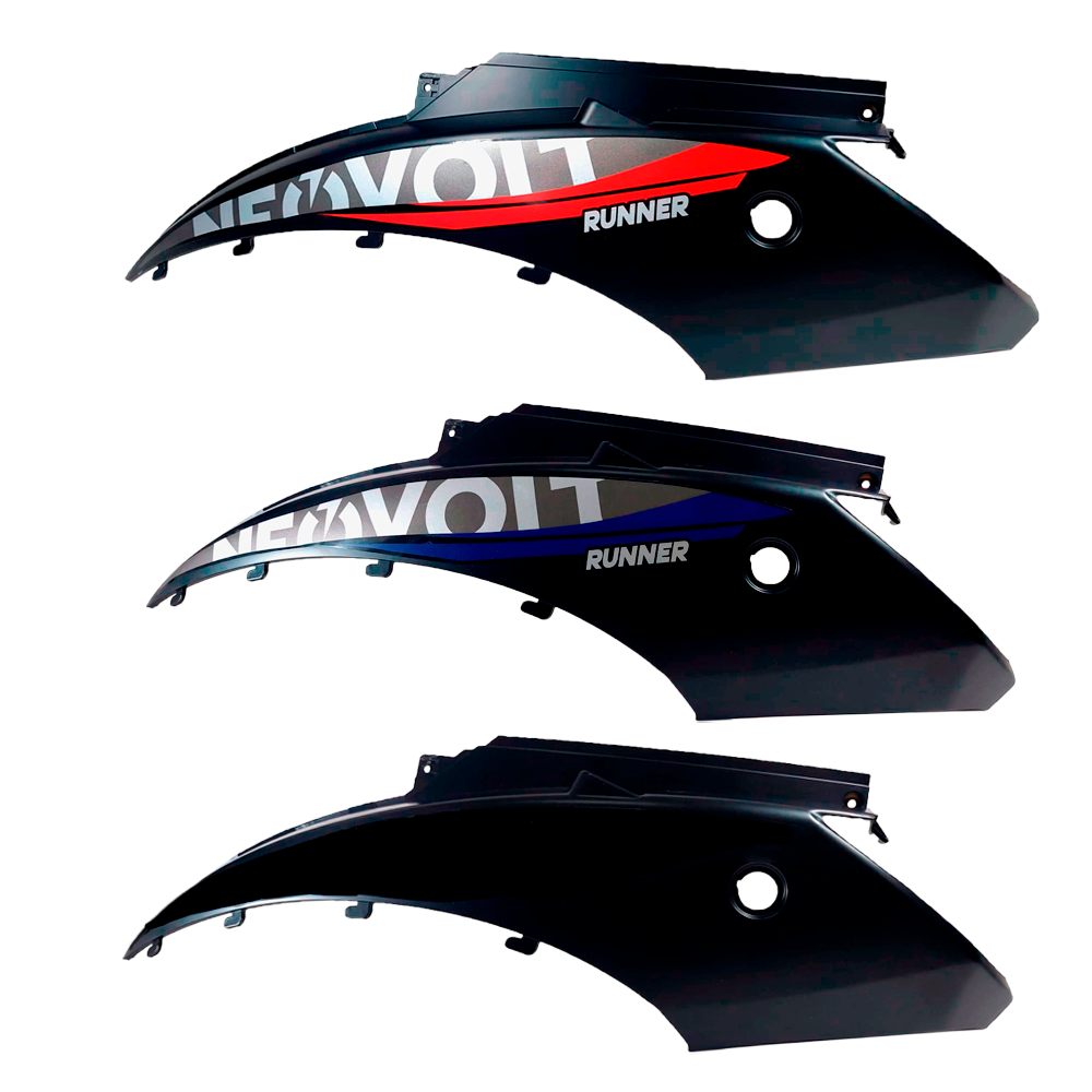 Carenagem lateral intermedia (esquerda) - Neovolt (Runner)